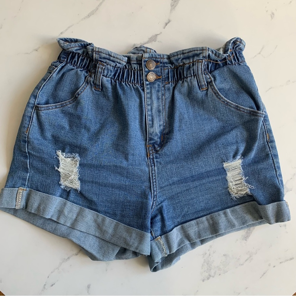 Denim Blue Women's Shorts